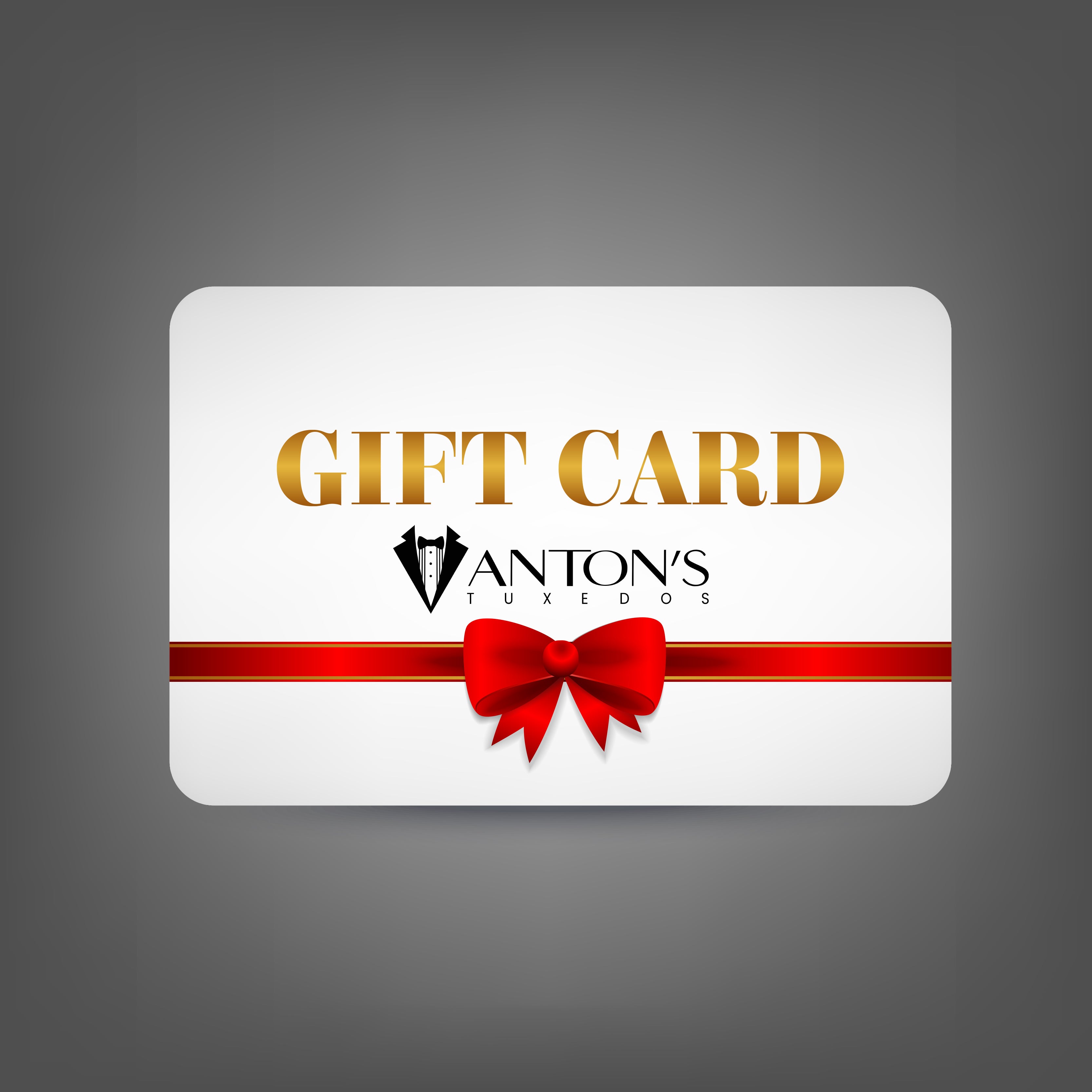 Luxette gift card with red ribbon and instructions for email delivery and checkout redemption.