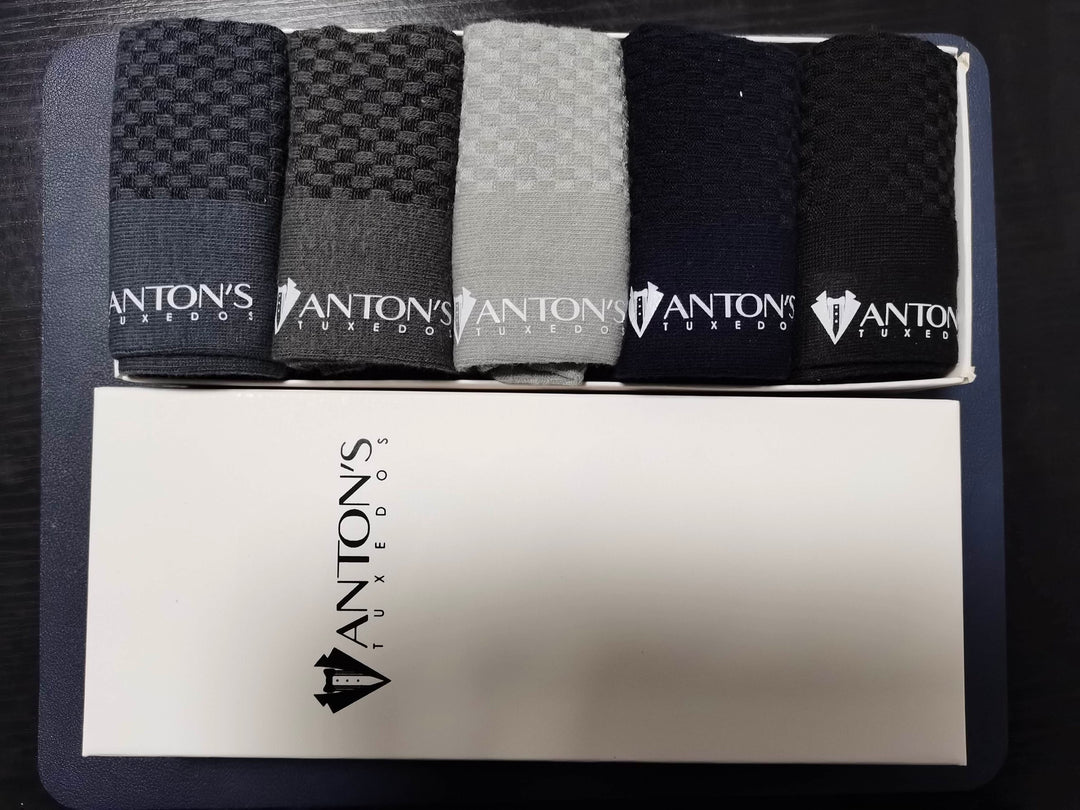 5-Pack Bamboo Fiber Assorted Socks