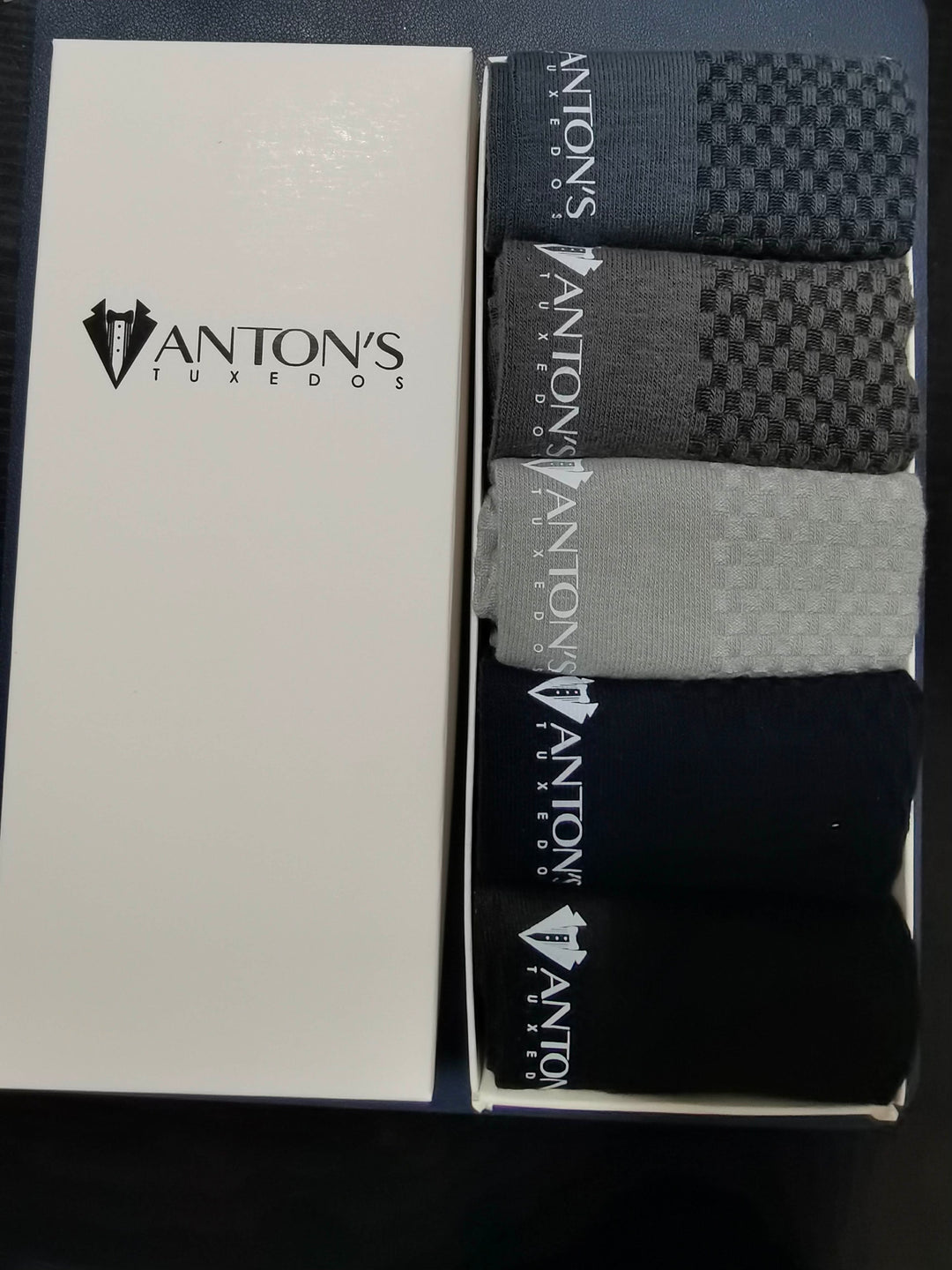 5-Pack Bamboo Fiber Assorted Socks